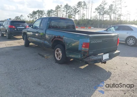 1999 Dodge Dakota Slt/Sport из США, поврежденный, VIN 1B7GL22Y7XS116976